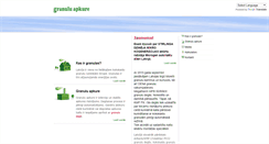 Desktop Screenshot of granuluapkure.lv