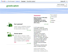 Tablet Screenshot of granuluapkure.lv